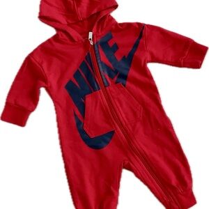 Nike Red and Blue Kids Footie